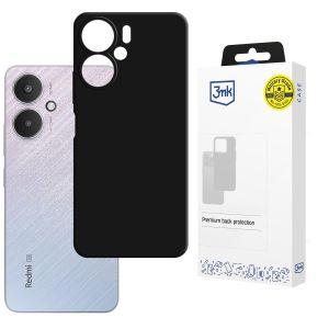 Silikoninis dėklas skirtas Redmi 13C 5G – 3mk HARDY® Mellow Case™ Black