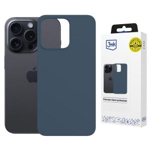 Silikoninis dėklas su MagSafe skirtas Apple iPhone 15 Pro Max - 3mk HARDY® Mellow MagCase™ Blue