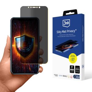 Folia privatizuojanti prie Apple iPhone Xr - 3mk Silky Matt Privacy