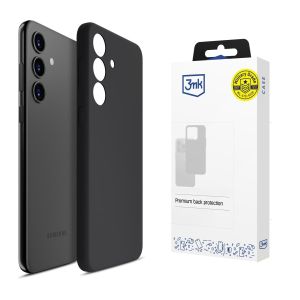 Silikoninis dėklas skirtas Samsung Galaxy S24+ – 3mk HARDY® Mellow Case™ Black