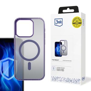 Dėklas Apple iPhone 15 Pro Max - 3mk Frosty MagCase Purple