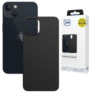 Silikoninis dėklas su MagSafe skirtas Apple iPhone 14 Plus - 3mk HARDY® Mellow MagCase™ Black
