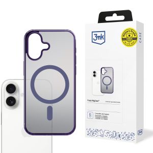 Dėklas Apple iPhone 17 - 3mk Frosty MagCase Purple