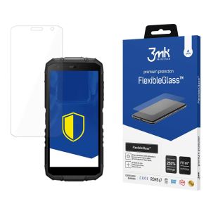 Nedūžtančios hibridinės stiklo plokštelės Doogee S41 Pro - 3mk FlexibleGlass
