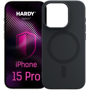 Lankstus dėklas su MagSafe Apple iPhone 15 Pro - 3mk HARDY® Haptica MagCase™