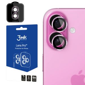 Grūdintas stiklas kameros objektyvui Apple iPhone 17 3mk Lens Protection Pro Light Purple