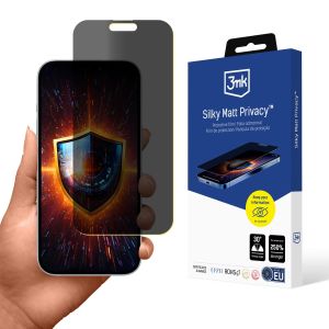 Folia privatizuojanti prie Apple iPhone 17 Pro - 3mk Silky Matt Privacy