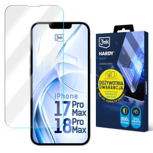 Ypač atspari plėvelė Apple iPhone 17 Pro Max/ 18 Pro Max – 3mk HARDY® Tectra™ (viso gyvenimo garantija)