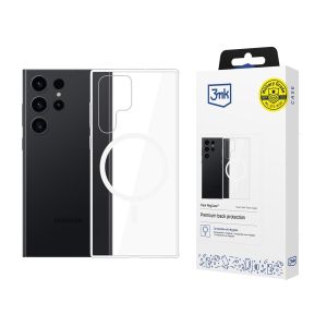 Dėklas Samsung Galaxy S23 Ultra - 3mk Clear MagCase