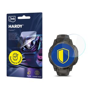 Hibridinis stiklas smartwatch Garmin Instinct Crossover AMOLED - 3mk HARDY® Fusion Watch Protection™