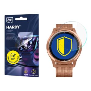 Hibridinis stiklas smartwatch Garmin Vivomove Luxe - 3mk HARDY® Fusion Watch Protection™