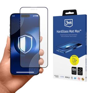 Matinis grūdintas stiklas Apple iPhone 17 Pro - 3mk HardGlass Matt Max