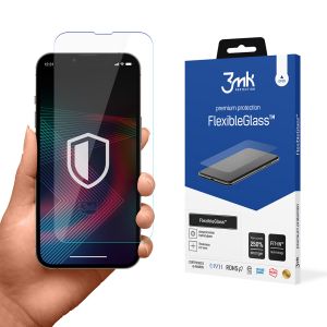 Nedūžtančios hibridinės stiklo plokštelės Apple iPhone 14/14 Pro - 3mk FlexibleGlass