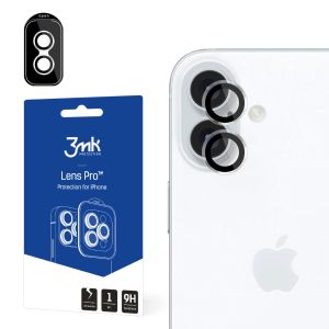 Grūdintas stiklas kameros objektyvui Apple iPhone 16 3mk Lens Protection Pro Transparent