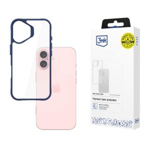 Dėklas Apple iPhone 16 - 3mk Satin Armor Case+ Blue
