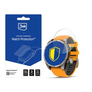 Apsauginis stiklas išmaniojo laikrodžio ekranui Garmin Fenix 8 Amoled 47mm  - 3mk Watch Protection