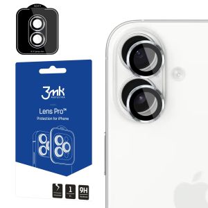 Grūdintas stiklas kameros objektyvui Apple iPhone 17 3mk Lens Protection Pro Silver