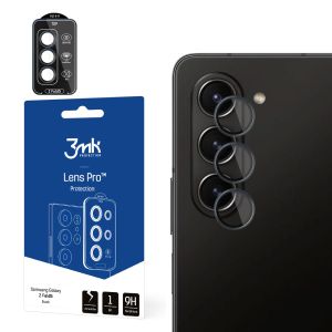 Grūdintas stiklas kameros objektyvui Samsung Galaxy Z Fold 5 3mk Lens Protection Pro Black