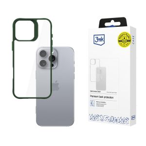 Dėklas Apple iPhone 16 Pro Max - 3mk Satin Armor Case+ Green