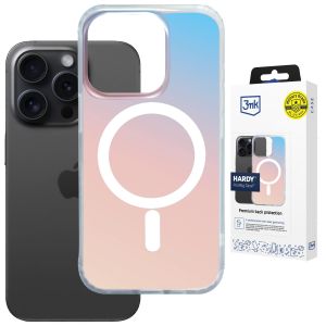 Holografinis dėklas su MagSafe skirtas Apple iPhone 15 Pro - 3mk HARDY® PrisMag Case™