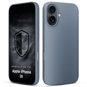 Silikoninis dėklas su MagSafe skirtas Apple iPhone 16 - 3mk HARDY® Mellow MagCase™ Ultramarine