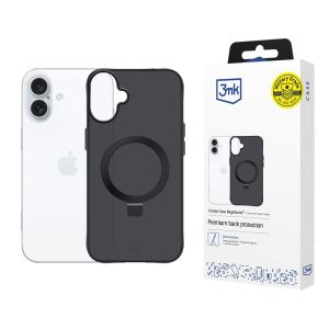 Dėklas Apple iPhone 17 - 3mk Smoke Case Mag&Stand