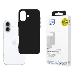 Dėklas Apple iPhone 16 - 3mk Matt Case Black