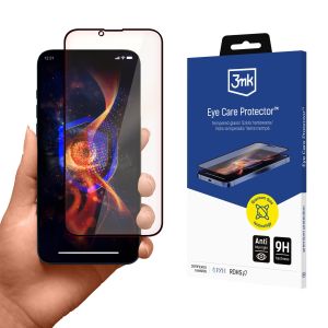 Grūdintas stiklas Anti-Blue Light Apple iPhone 13/13 Pro/14 - 3mk Eye Care Protector