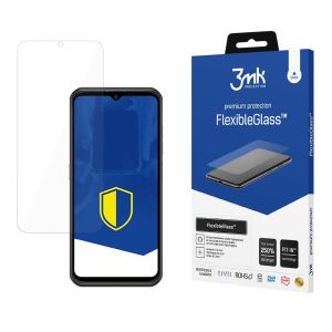 Nedūžtančios hibridinės stiklo plokštelės Ulefone Armor 17 Pro - 3mk FlexibleGlass