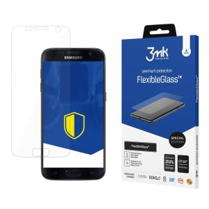 Netrūkinėjantis hibridinis stiklas, skirtas Samsung Galaxy S7 – 3mk FlexibleGlass