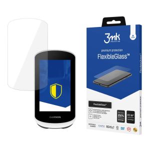 Nedūžtančios hibridinės stiklo plokštelės Garmin Edge Explore 2 - 3mk FlexibleGlass