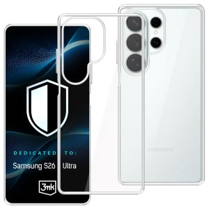 Skaidrus dėklas Samsung Galaxy S26 Ultra – 3mk HARDY® Vision Case™