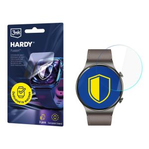 Hibridinis stiklas smartwatch Huawei Watch GT 2 Pro - 3mk HARDY® Fusion Watch Protection™