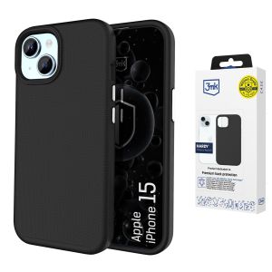 Kietas dėklas su MagSafe skirtas Apple iPhone 15 - 3mk HARDY® Shockproof MagCase™
