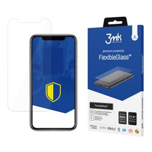 Nedūžtančios hibridinės stiklo plokštelės Apple iPhone X - 3mk FlexibleGlass