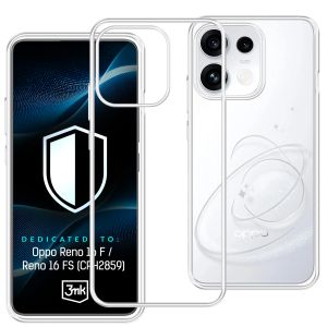 Skaidrus dėklas Oppo Reno 16 F / Reno 16 FS (CPH2859) – 3mk HARDY® Vision Case™