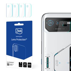 Stiklas fotoaparato objektyvui Asus ROG Phone 6/6 Pro/6D/6D Ultimate - 3mk objektyvo apsauga