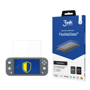 Nedūžtančios hibridinės stiklo plokštelės Nintendo Switch Lite 2019  - 3mk FlexibleGlass