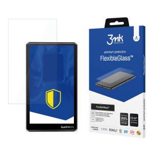 Nedūžtančios hibridinės stiklo plokštelės Garmin Zumo XT2 - 3mk FlexibleGlass