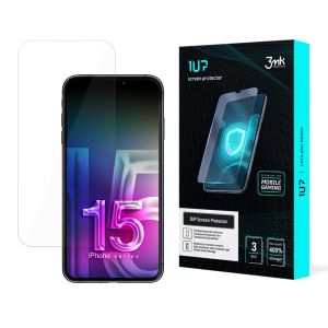 Apsauginė plėvelė Apple iPhone 15 - 3mk 1UP ekrano apsauga (3 vnt.)