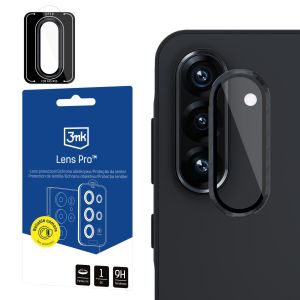 Grūdintas stiklas kameros objektyvui Samsung Galaxy A36 3mk Lens Protection Pro Black