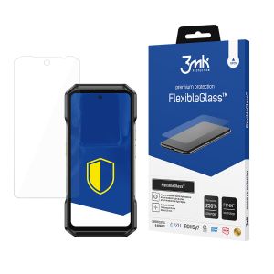 Nedūžtančios hibridinės stiklo plokštelės Ulefone Armor 27 / 27 Pro / 27T / 27T Pro - 3mk FlexibleGlass