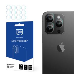 Objektyvo stiklas Apple iPhone 15 Pro Max fotoaparatui - 3mk Lens Protection