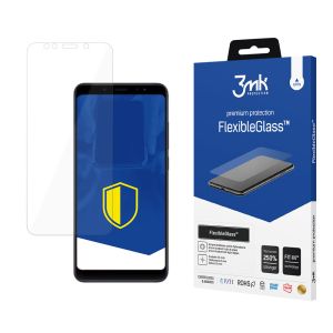 Nedūžtančios hibridinės stiklo plokštelės Xiaomi Redmi Note 5 Global - 3mk FlexibleGlass