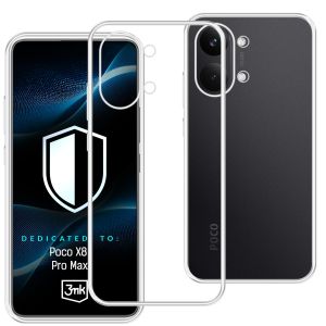 Skaidrus dėklas Poco X8 Pro Max – 3mk HARDY® Vision Case™
