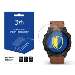 Apsauginis stiklas išmaniojo laikrodžio ekranui Garmin Fenix 6X - 3mk Watch Protection