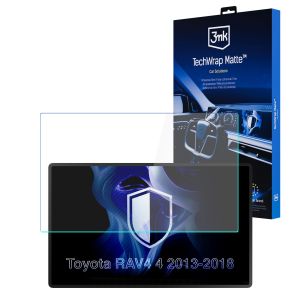 Matinė apsauginė plėvelė navigacijos ekranui Toyota RAV4 IV 2013-18 – 3mk TechWrap Matte™ Center Display
