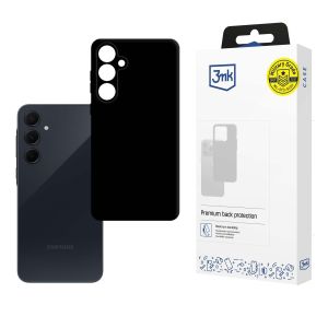 Silikoninis dėklas skirtas Samsung Galaxy A35 5G – 3mk HARDY® Mellow Case™ Black
