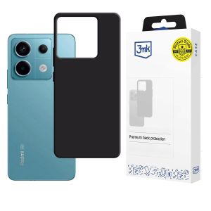 Silikoninis dėklas skirtas Redmi Note 13 Pro 5G – 3mk HARDY® Mellow Case™ Black