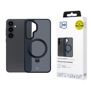 Dėklas Samsung Galaxy S25+ - 3mk Smoke Case Mag&Stand